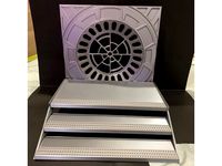 Emperor Throne Room Diorama Staircase 6 inch 1:12 scale Star Wars by Jsphtg
