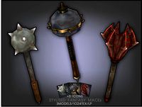 Stylized Fantasy Maces