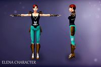 Elena Character Pack