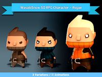 SD RPG Character - Rogue