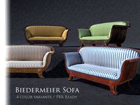 Vintage Biedermeier Sofa