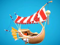 Flying Merchant Ship