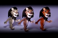 Toon Humanoid Lion PBR
