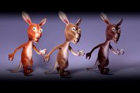 Toon Humanoid Kangaroo PBR