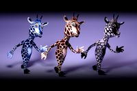 Toon Humanoid Giraffe PBR