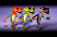 Toon Humanoid Frog PBR