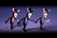 Toon Humanoid Donkey PBR