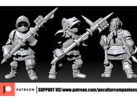 Dwarf Heavy infantry - With pollaxe by PeculiarCompanions