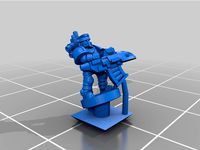 Galactic Crusaders - Segmented Armour Troops - 6-8mm by MoonJam