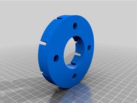 Chainring adapter for Trolley wheel Sack Truck wheel by nioko