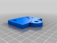 Creality X Carriage Adapter for E3D Hemera by JMack89427