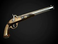 Classic percussion pistol