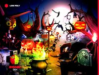 Halloween Megapack / Low Poly