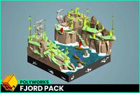 Low Poly Fjord Pack - Polyworks