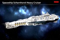 Spaceship Scharnhorst Heavy Cruiser