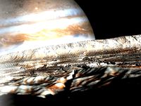 Europa Moon Landscape