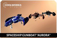 Spaceship Gunboat "Aurora"