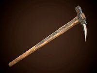 Bec de corbin (battle hammer) No.01