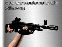 American Automatic Rifle With Arms