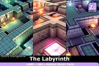 Retro Dungeons: The Maze – Modular Labyrinth Kit for Top-Down Pixel RPGs