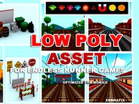 Low Poly Asset for Endless Runner Games