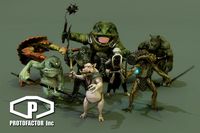 HEROIC FANTASY WERE-CREATURES PACK