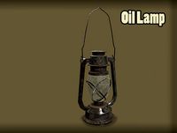 Old Oil Lamp