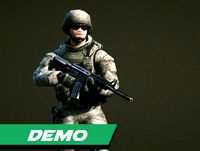Low Poly Soldiers Demo