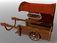 Voxel Merchant Kart