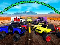 3 - Low Poly Monster Turks Package