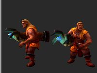 MOBA Game Barbarian mage