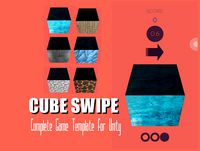CUBE SWIPE COMPLETE GAME TEMPLATE FOR UNITY 3D