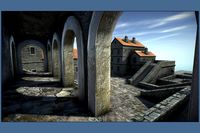 Island Monastery Low-Poly & Game Ready pack