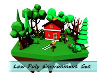 Low Poly Environment Set