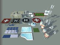 Rooftop Objects Pack