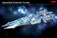 Spaceship Protector Cruiser