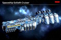 Spaceship Goliath Cruiser