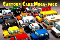 Cartoon Cars Mega-Pack