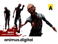 Zombie Animation Root Motion Basic Pack