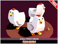 Meshtint Free Chicken Mega Toon Series