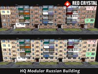 HQ Modular Russian Building