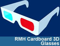RMH Cardboard 3D Glasses