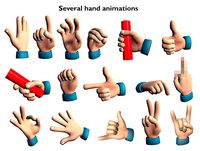 VR Cartoon Hand