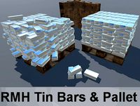 RMH Tin Bars and Pallet
