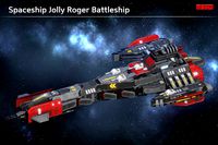 Spaceship Jolly Roger Battleship