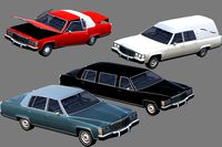 UAA - Grandstar Coupe + Sedan + Limousine + Hearse