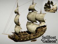 Sailboat Galleon