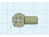 Motor mount 16mm tube v3 by maikeru