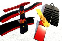 Snowboards & Jump Ramps