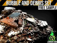 Rubble and Debris - Modular Set - Free Sample